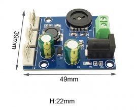 DC 12V 3A Fan Speed Governor 3-Channel Buck Speed Controller for PC host